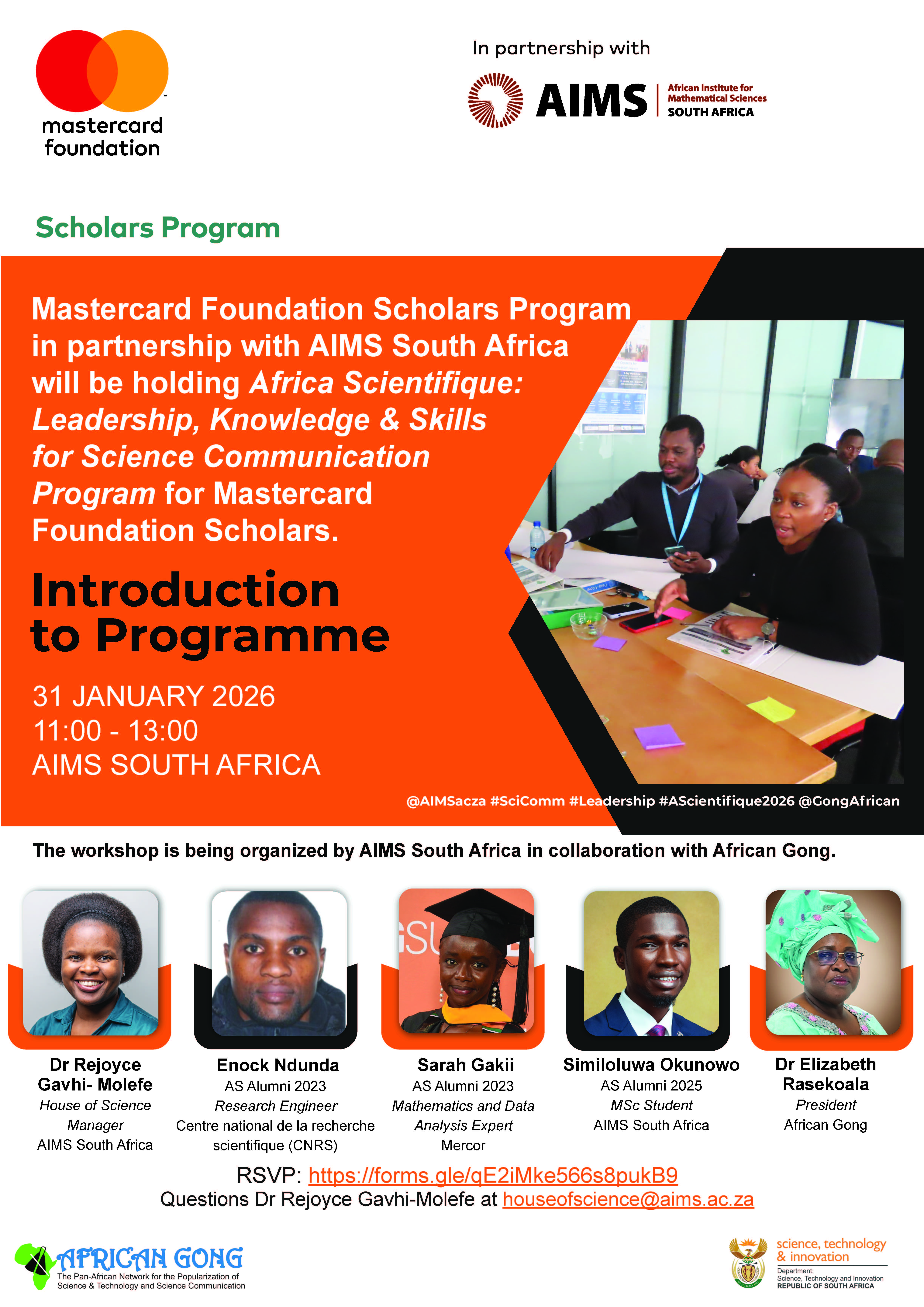 2026 Africa Scientifique Programme Kicks Off at AIMS South Africa