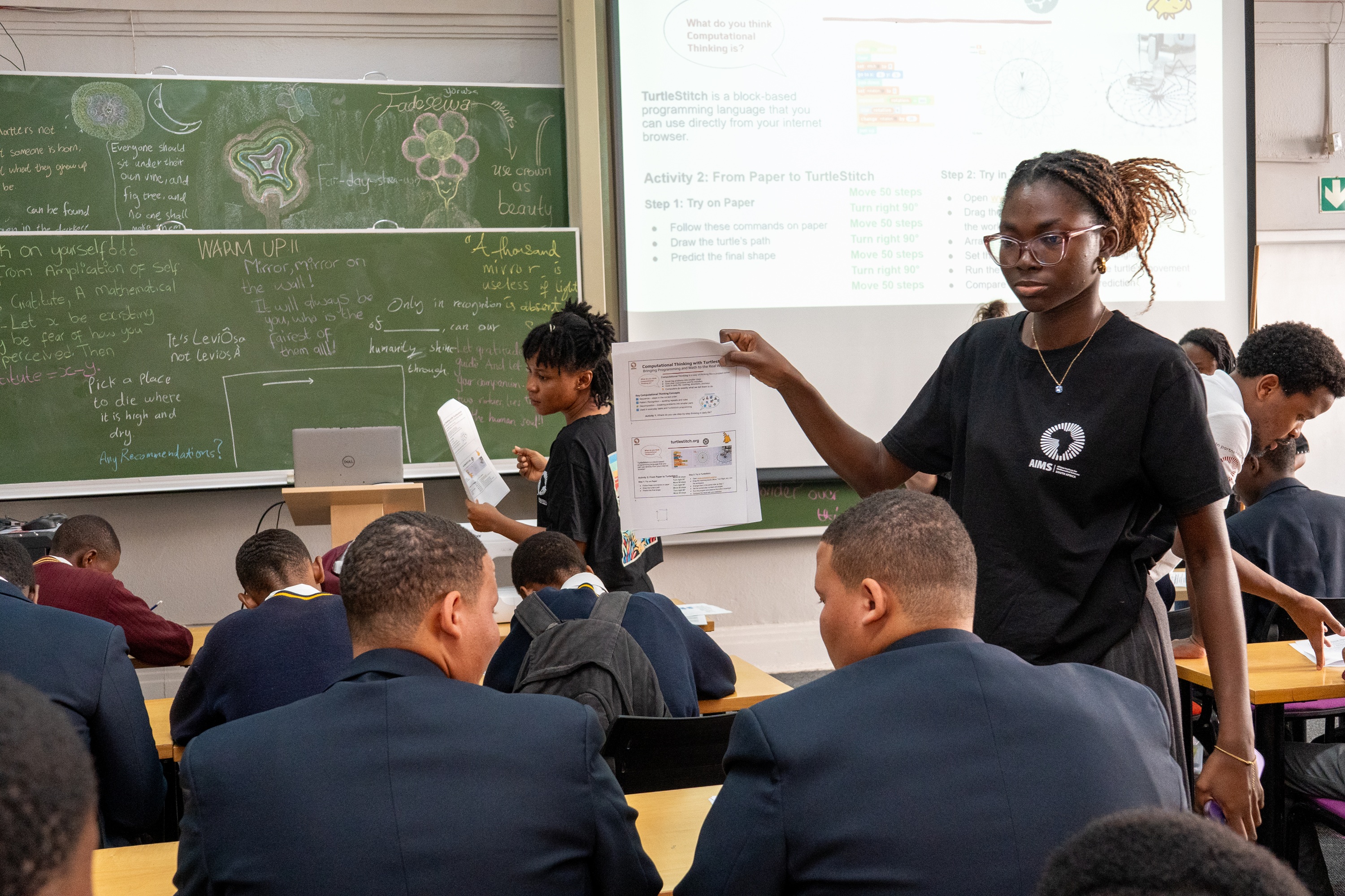 A Celebration of Master's Students Giving Back at AIMS South Africa