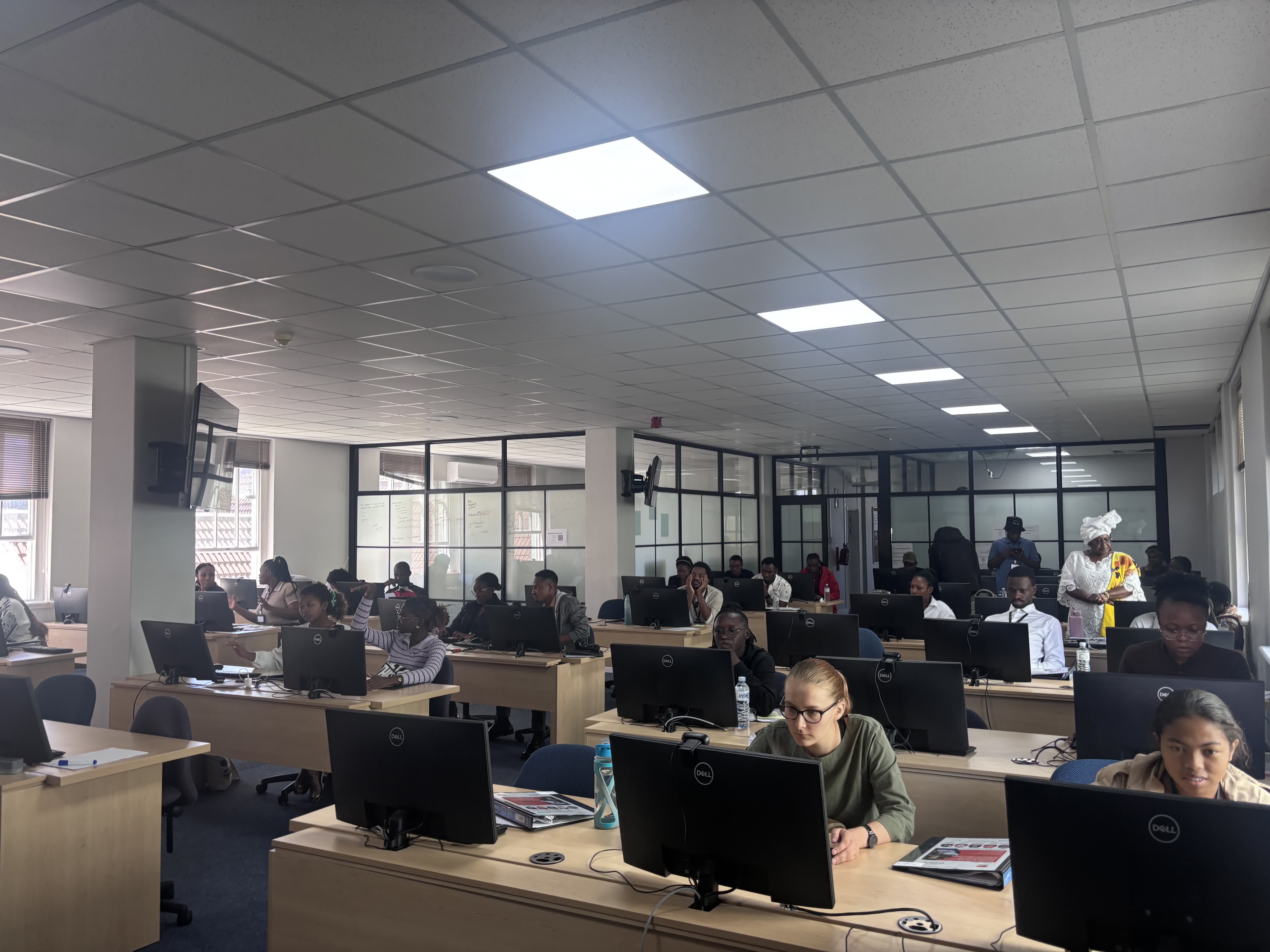 Workshop participants in plenary session