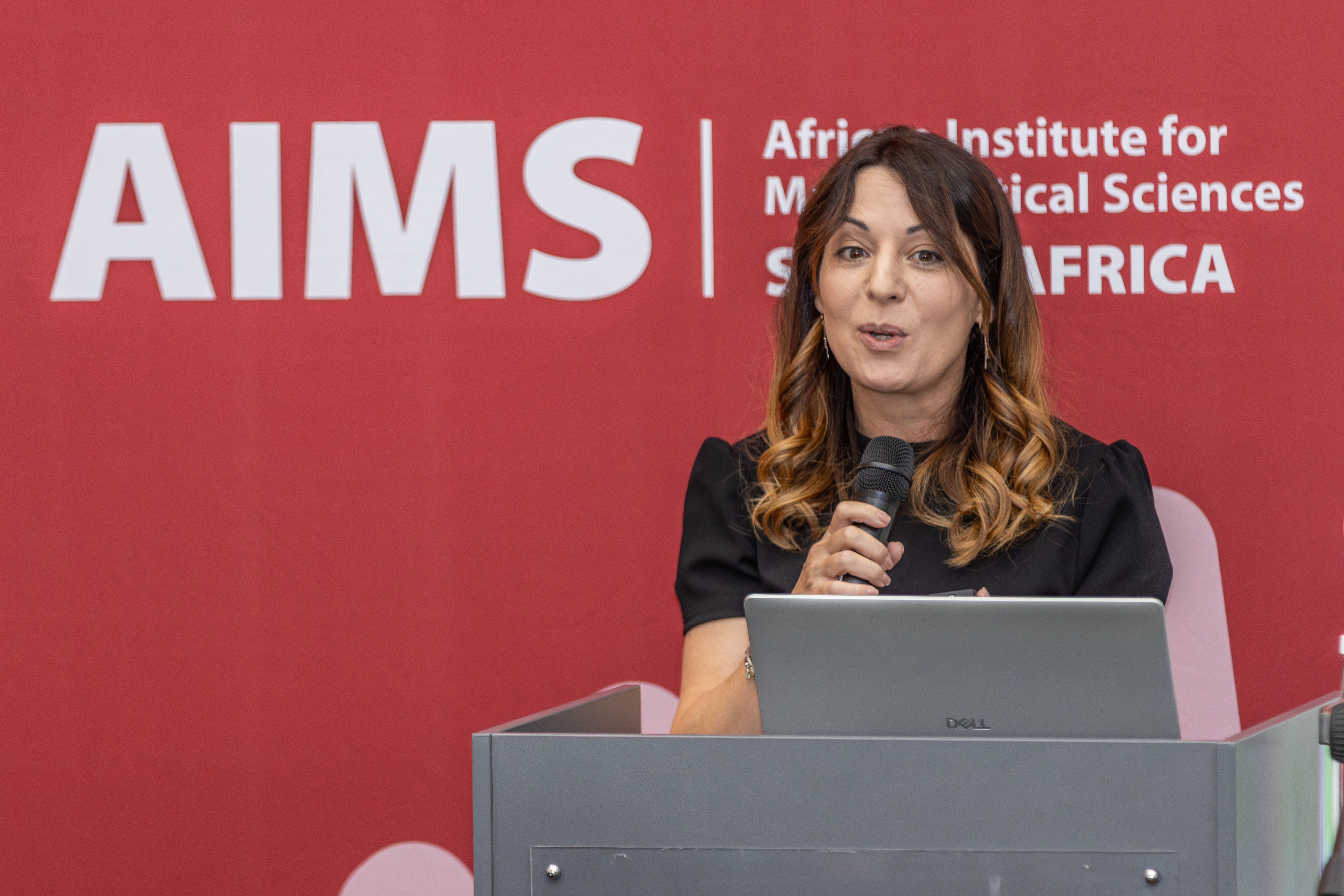 Prof. Karin-Therese Howell addressing attendees