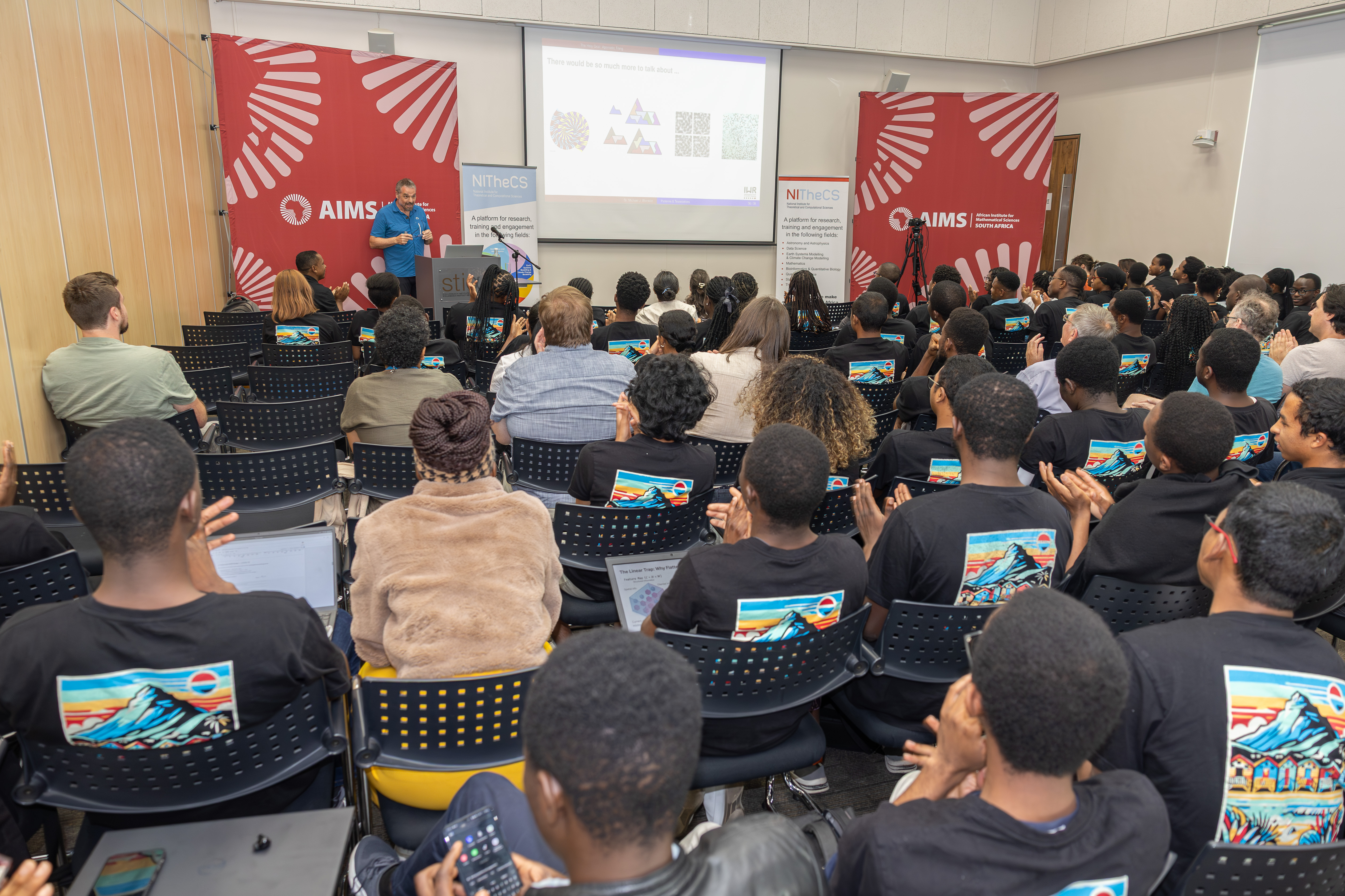 Participants at the NITheCS public lecture event