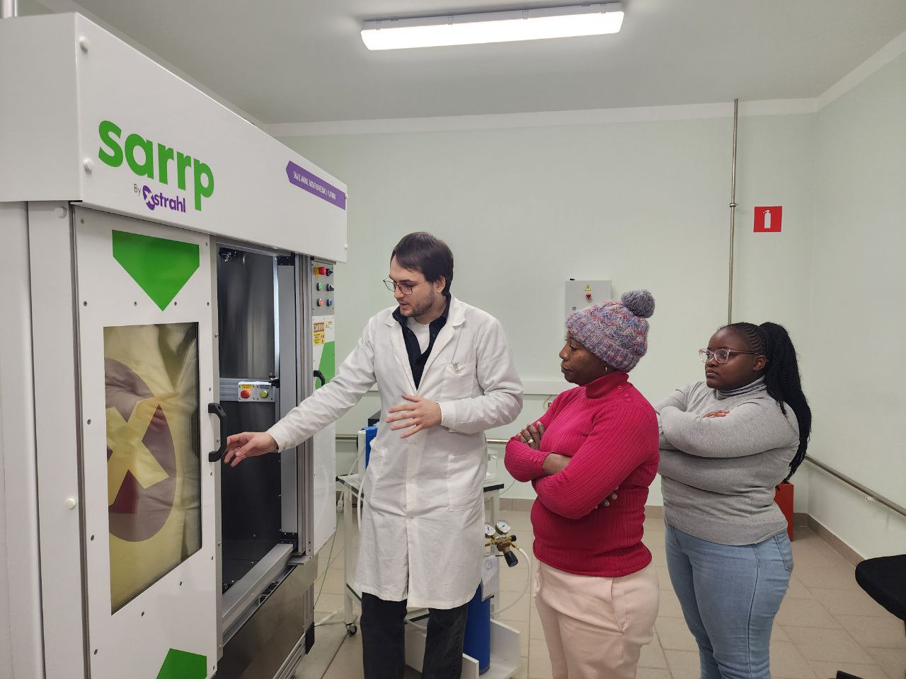 Tour of JINR x-ray radiation facilities