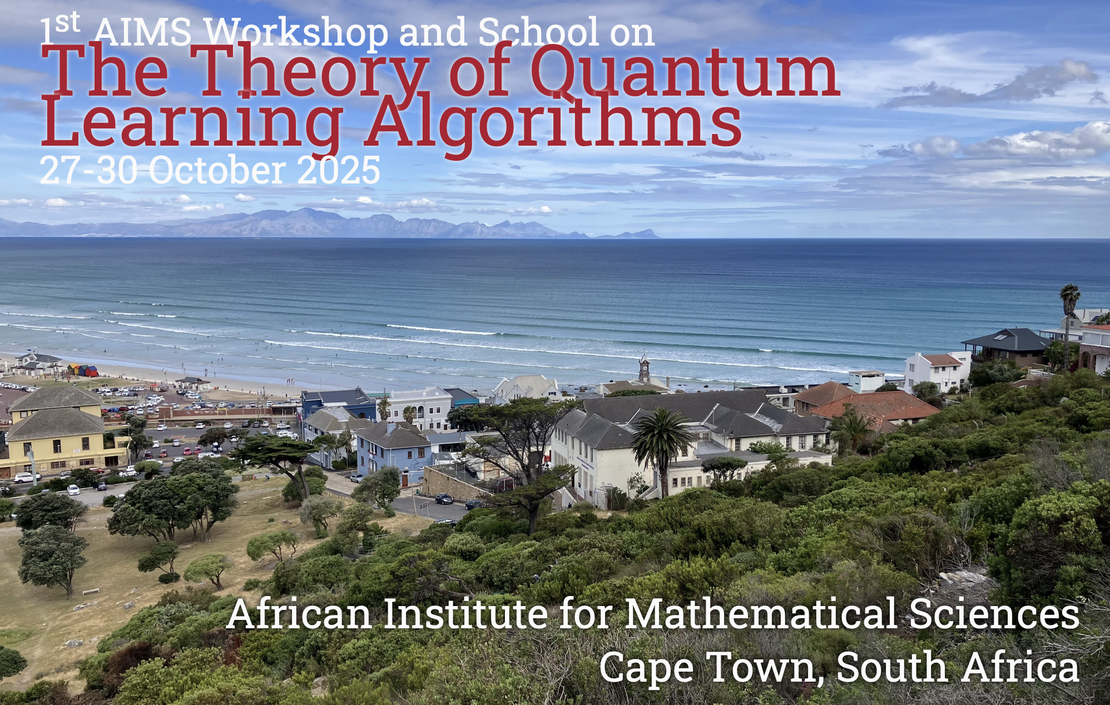 AIMS Hosts First Workshop and School on the Theory of Quantum Learning Algorithms